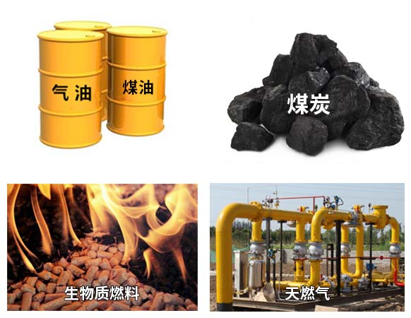 常見的熱源可以分為固體燃料、液體燃料、氣體燃料等